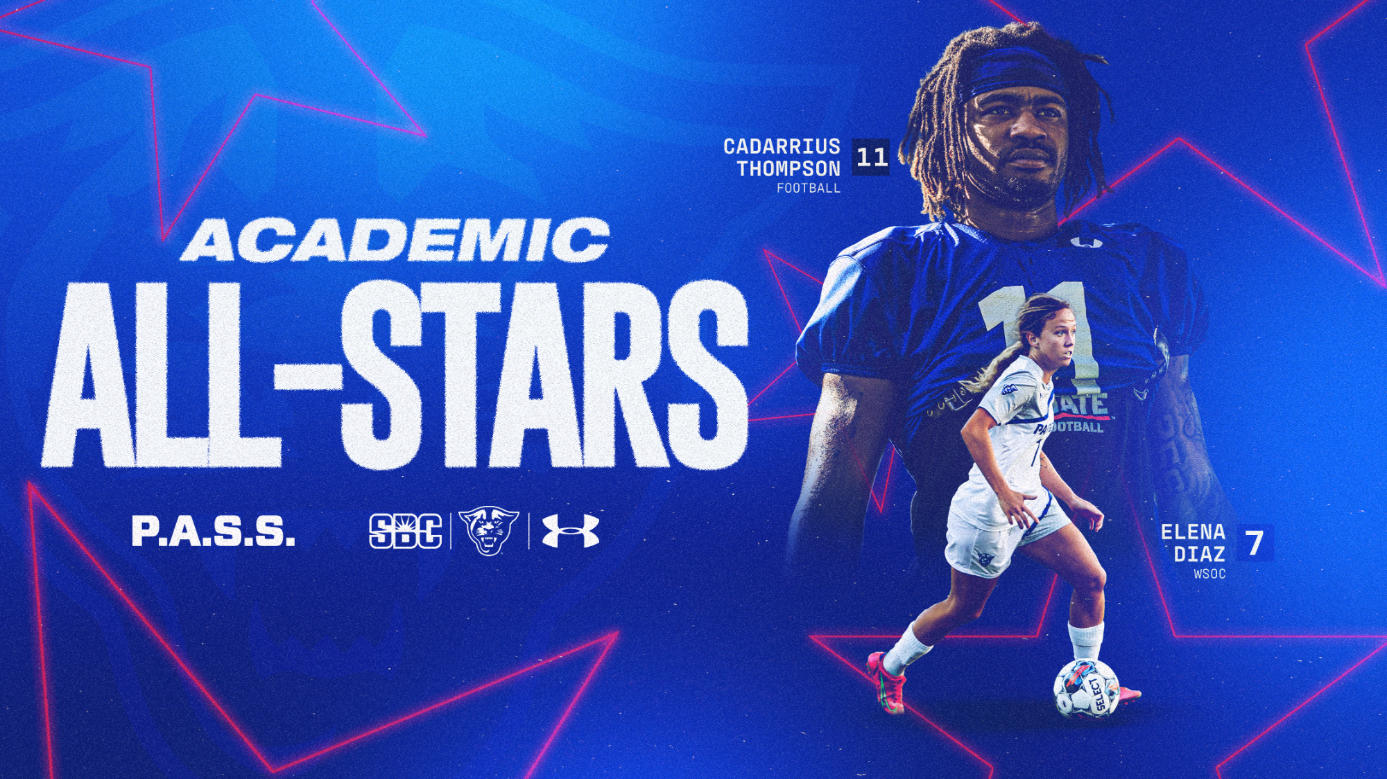 Thompson and Diaz All-Stars