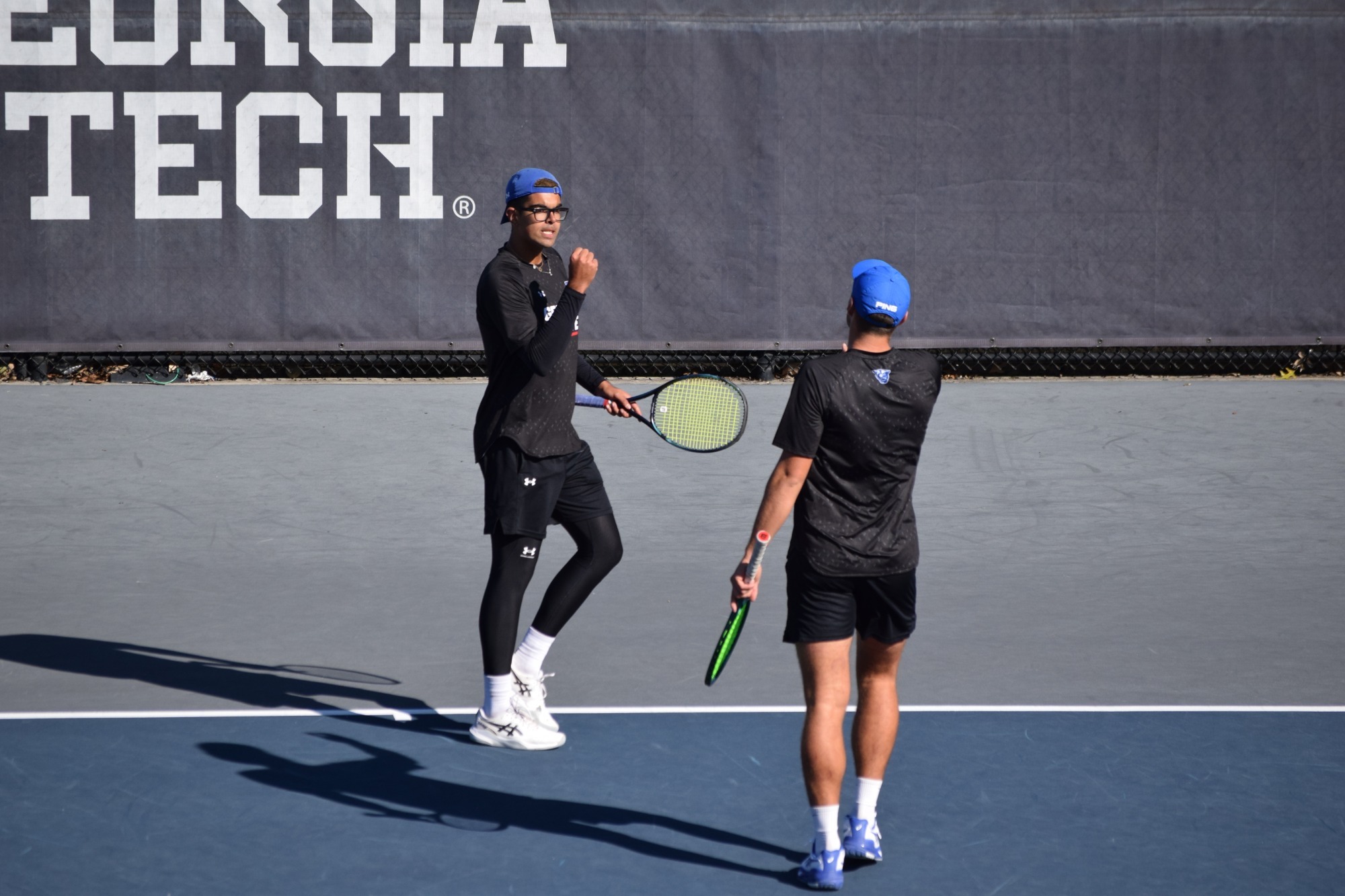 Aryan Singh fist pump