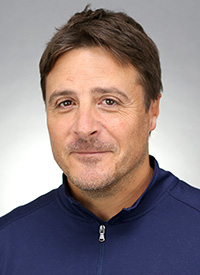 Women's soccer head coach Matt Garrett's headshot 