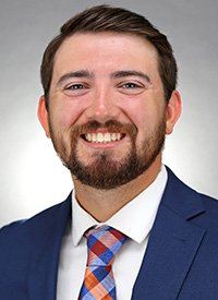 Assistant Swimming Coach Anthony Pompei's headshot