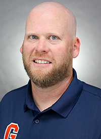Assistant Baseball coach Justin Perry's headshot
