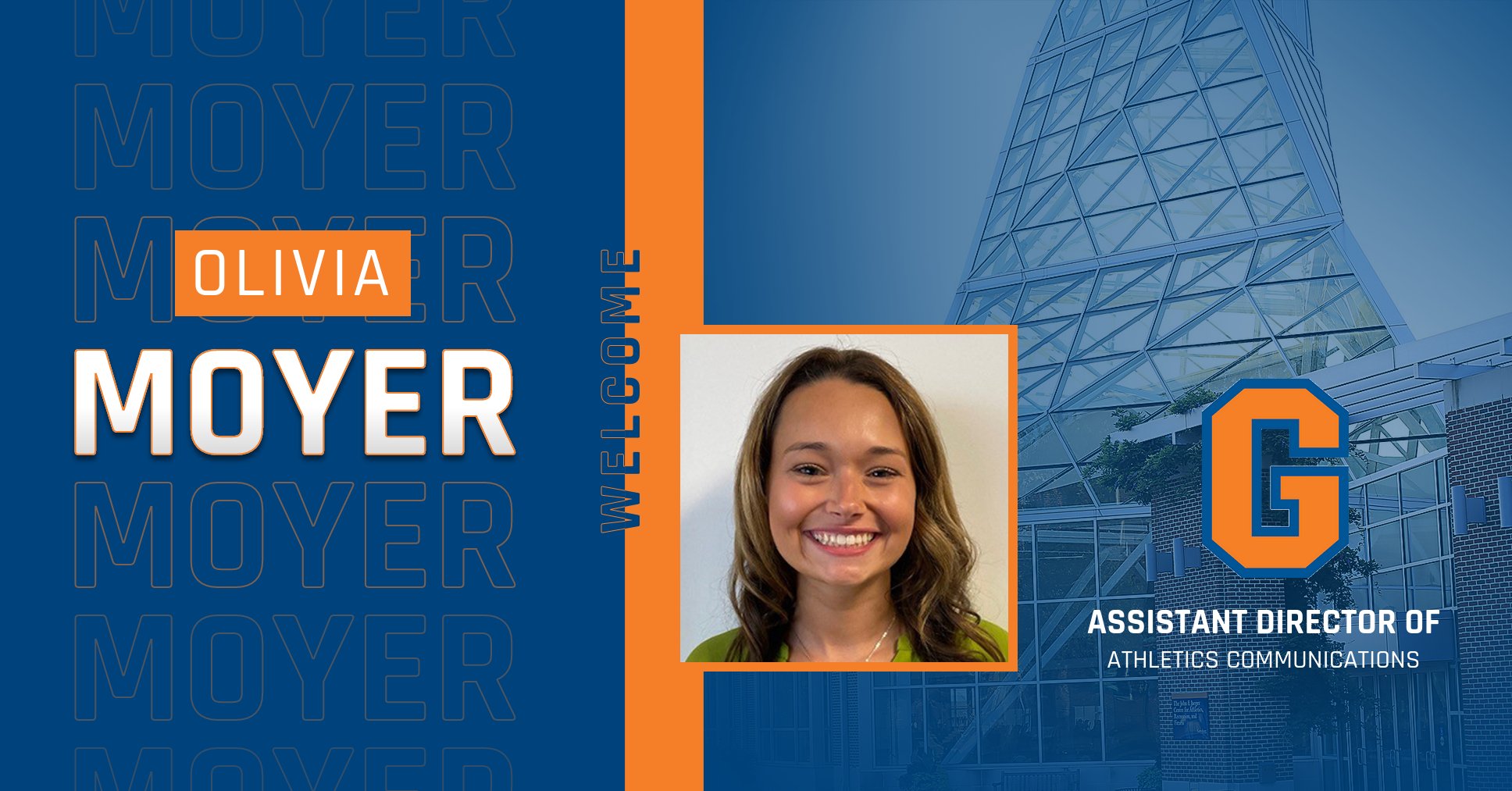 Olivia Moyer Assistant Director of Athletics Communications