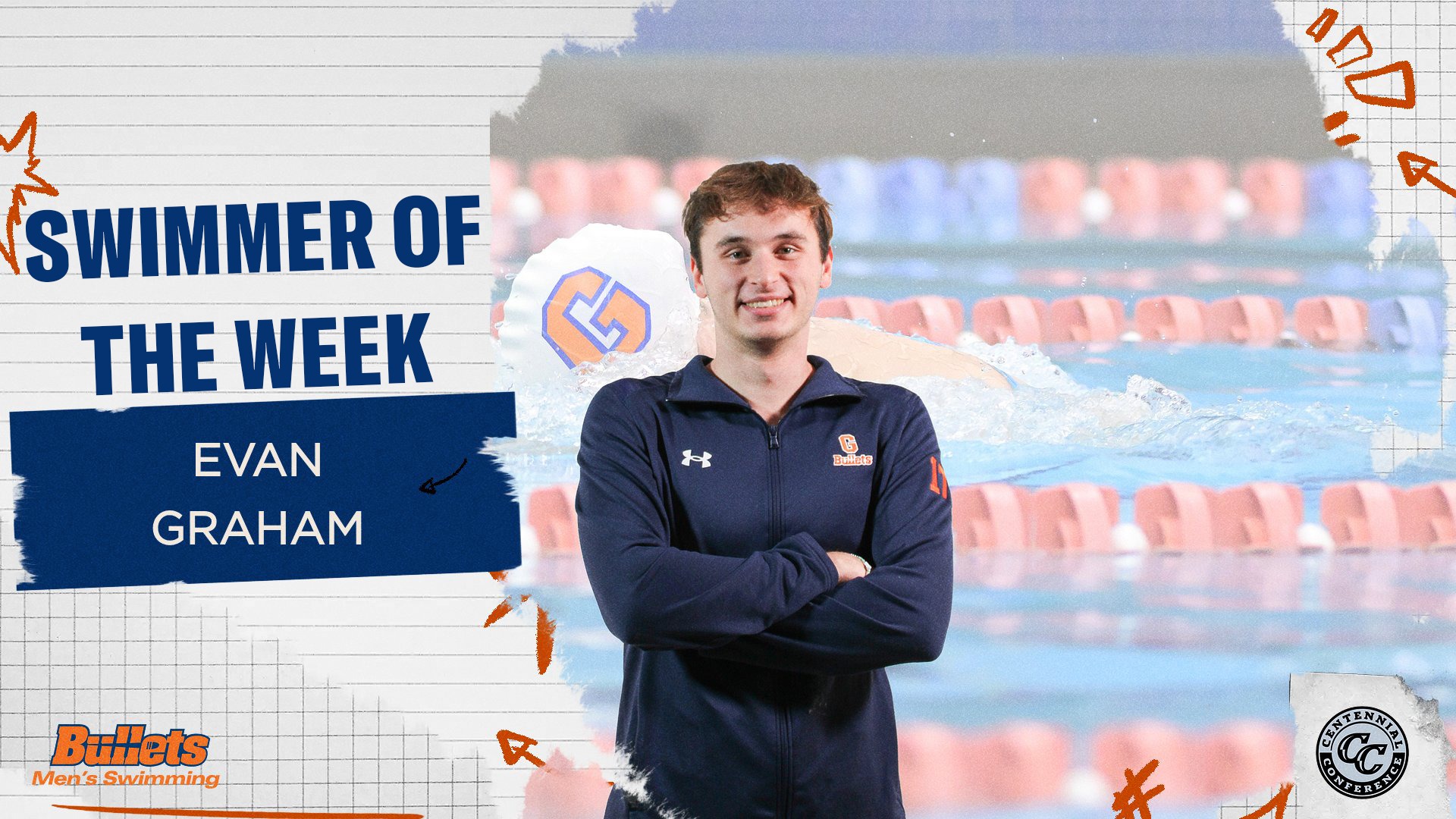 Evan Graham Centennial Conference Swimmer of the Week