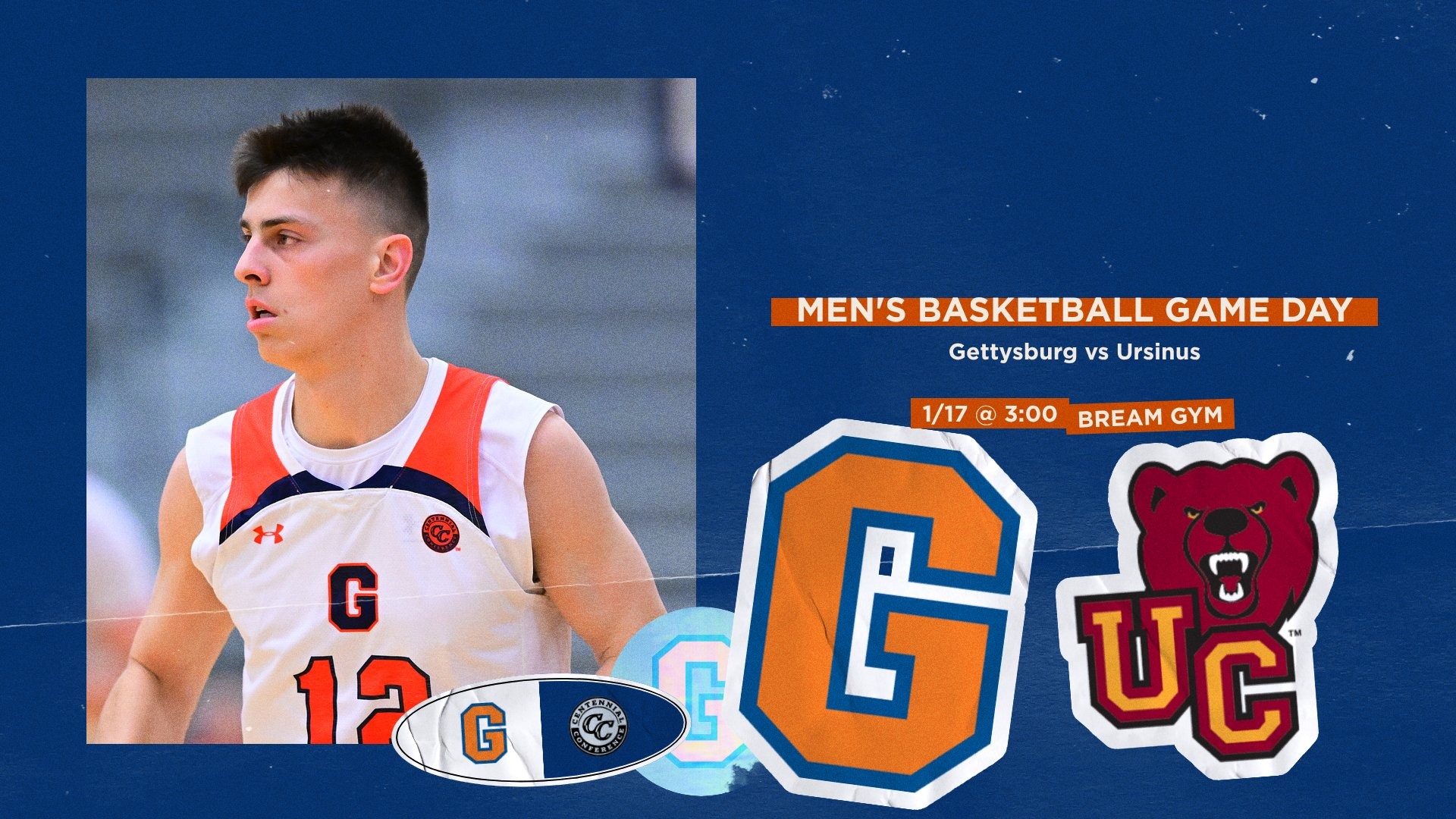 Men's Basketball Gameday vs Ursinus January 17