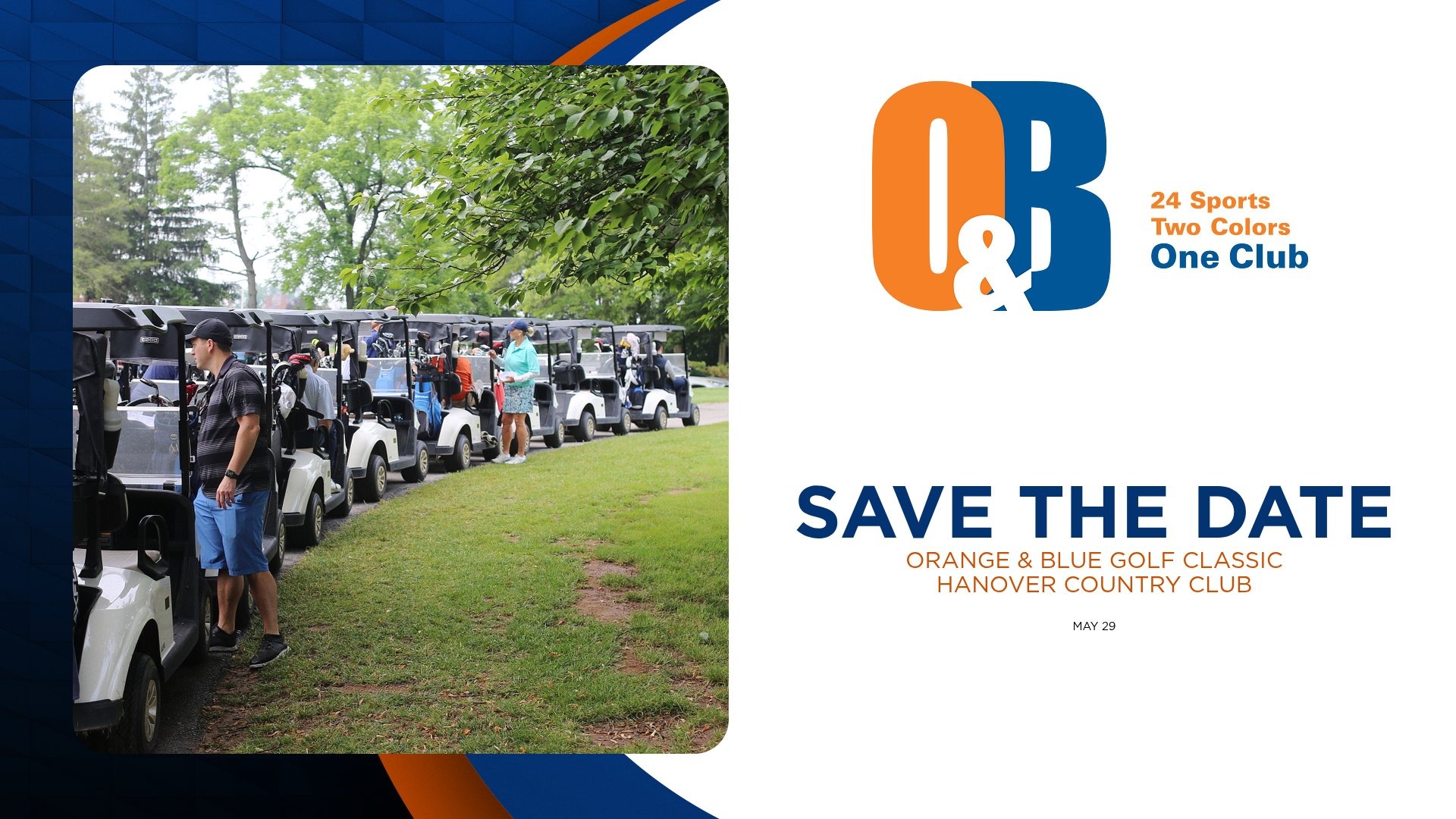 Orange & Blue Golf Classic - Save the Date