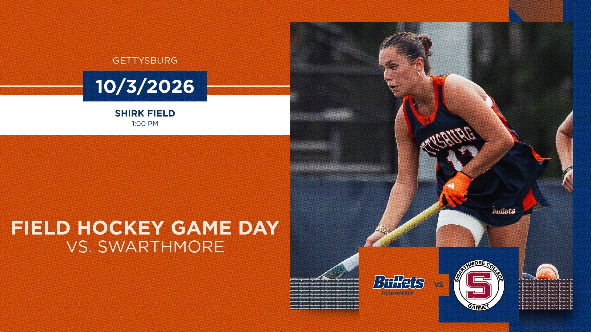 Field Hockey Game Day vs. Swarthmore