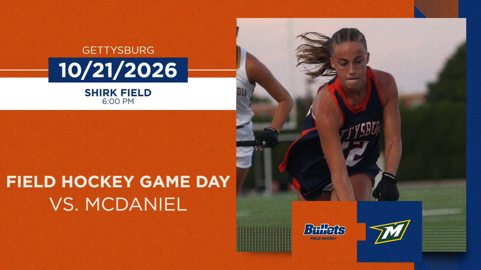 Field Hockey Game Day vs. McDaniel