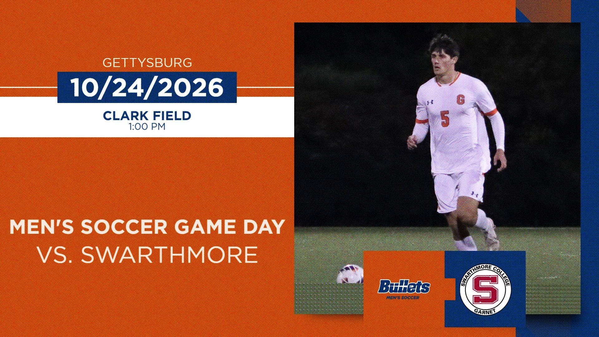 Men's Soccer Game Day vs. Swarthmore