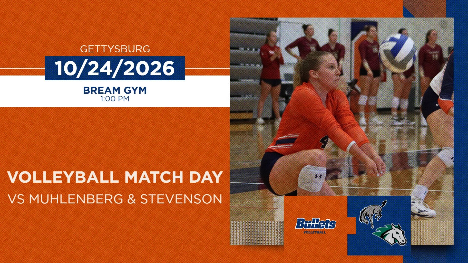 Volleyball Match Day vs. Muhlenberg and Stevenson