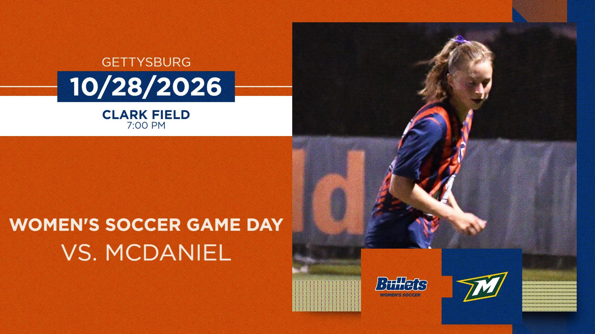 Women's Soccer Game Day vs. McDaniel