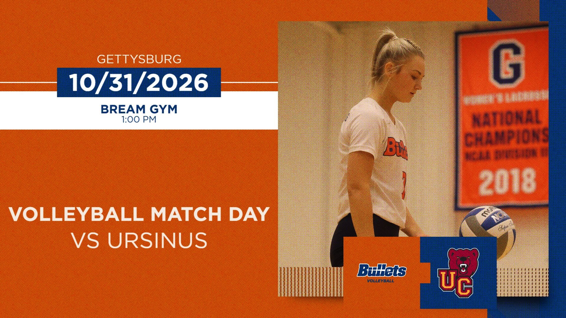 Volleyball Game Day vs. Ursinus