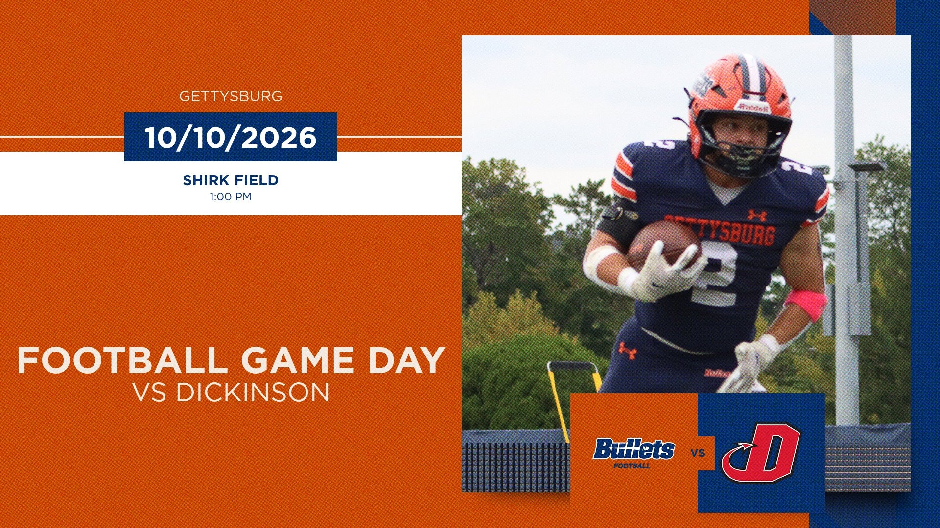 Football Game Day vs. Dickinson