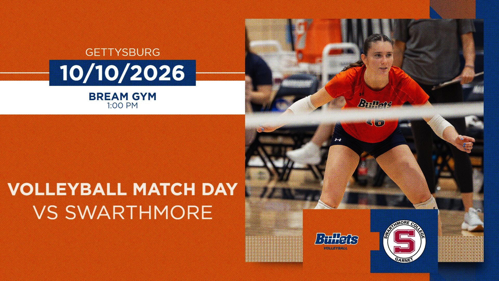 Volleyball Match Day vs. Swarthmore