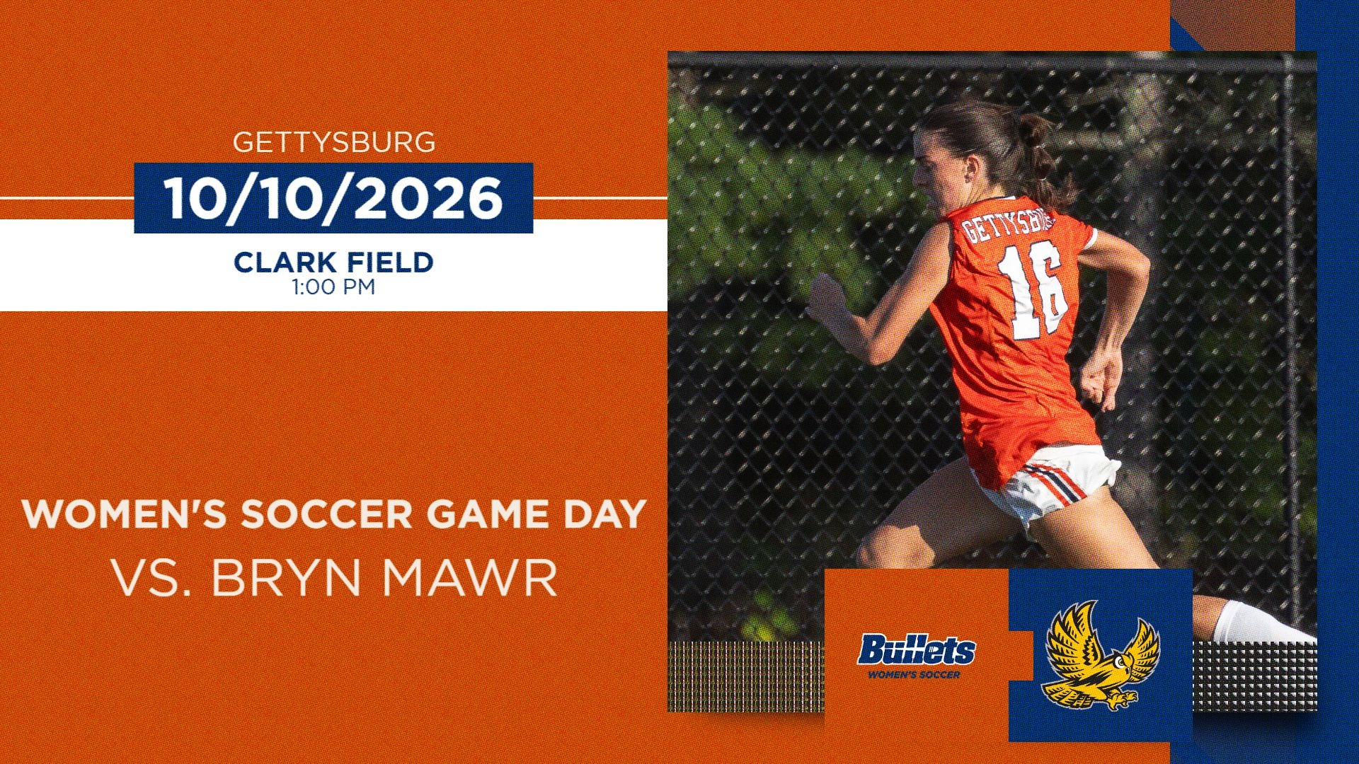Women's Soccer Game Day vs. Bryn Mawr