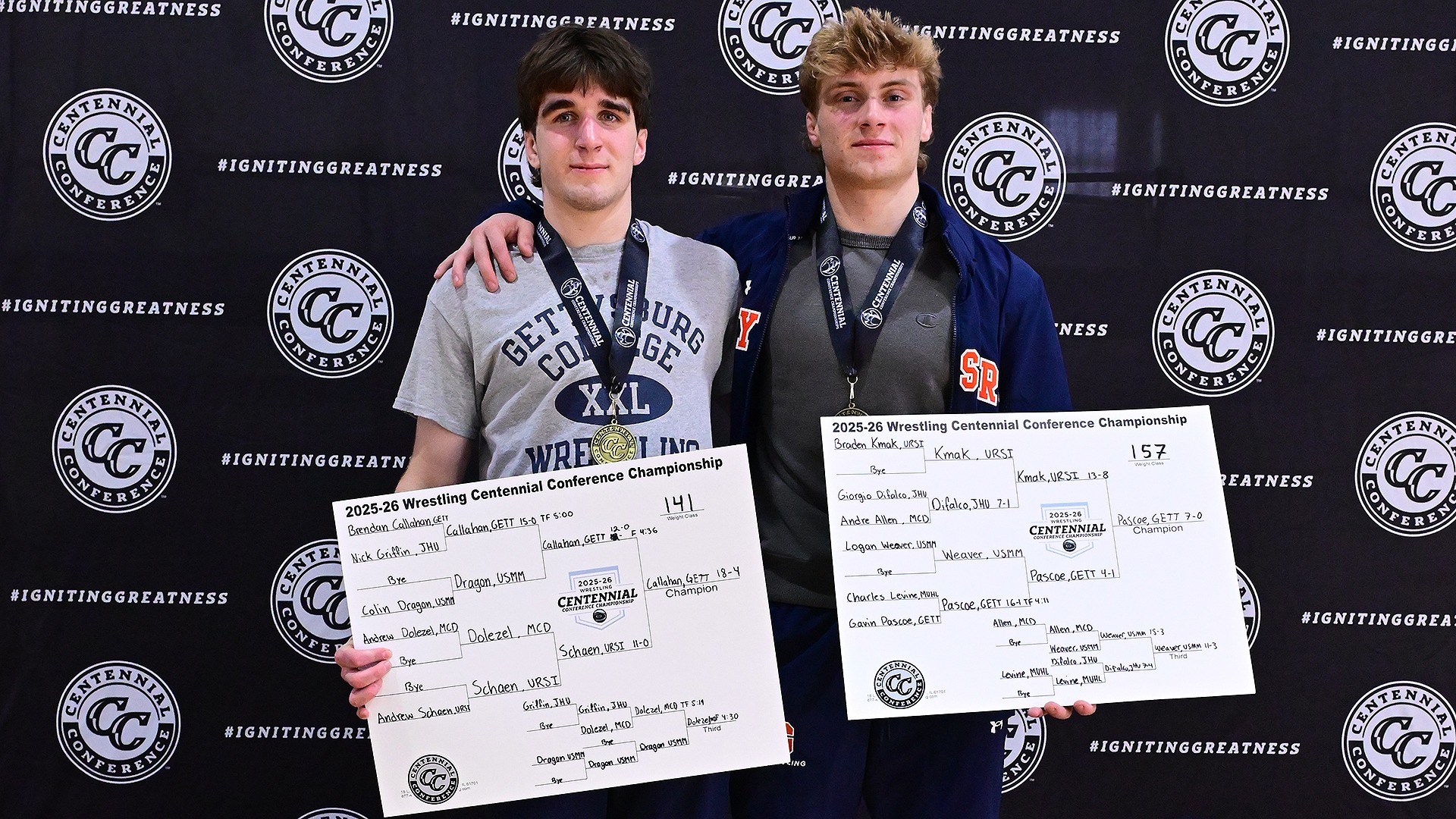 Brendan Callahan and Gavin Pascoe Champions