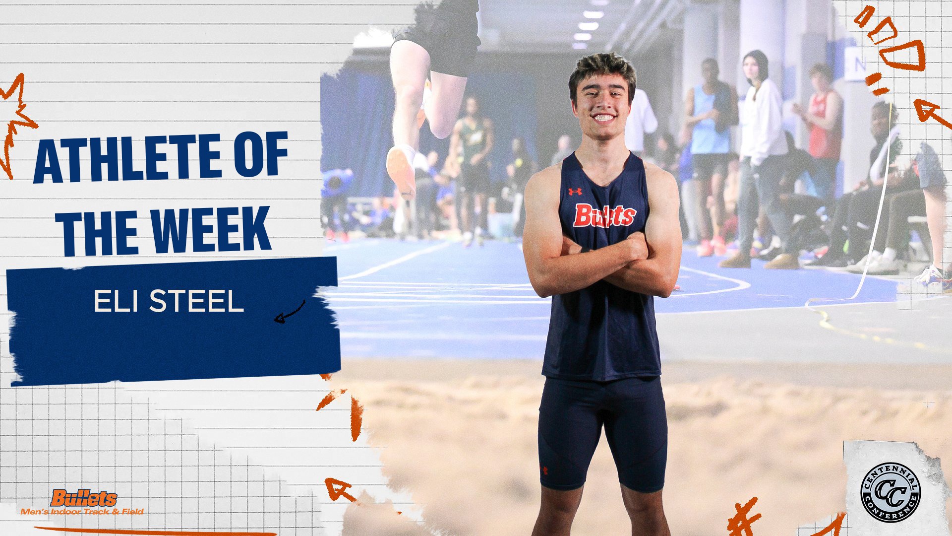 Centennial Conference Athlete of the Week - Eli Steel