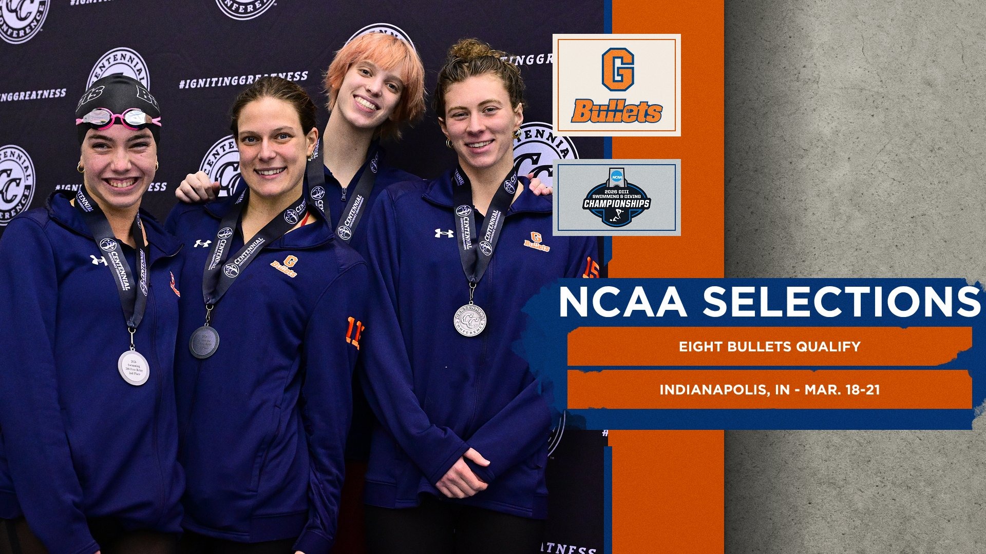 NCAA field announced