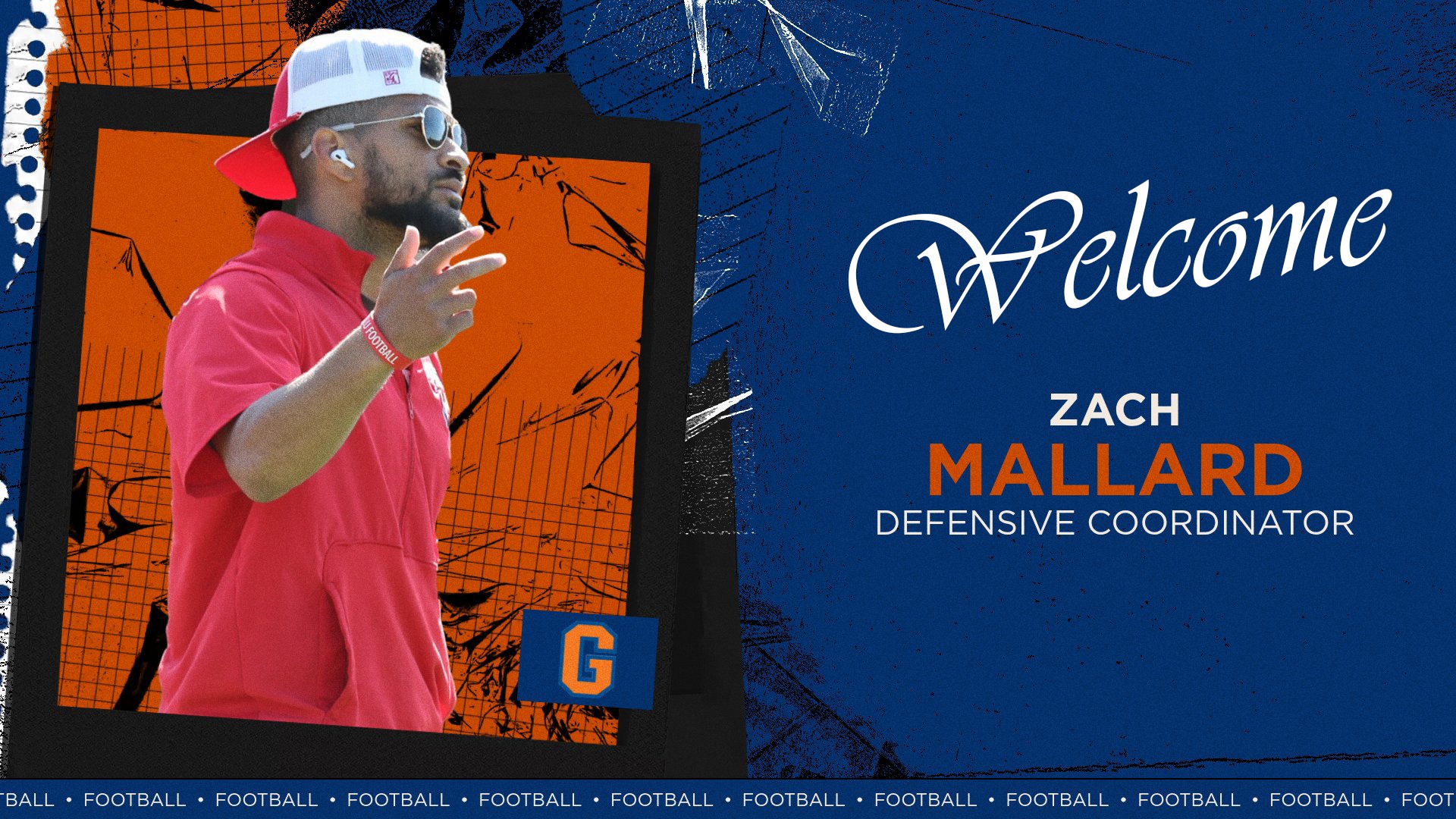 Welcome Zach Mallard, Defensive Coordinator