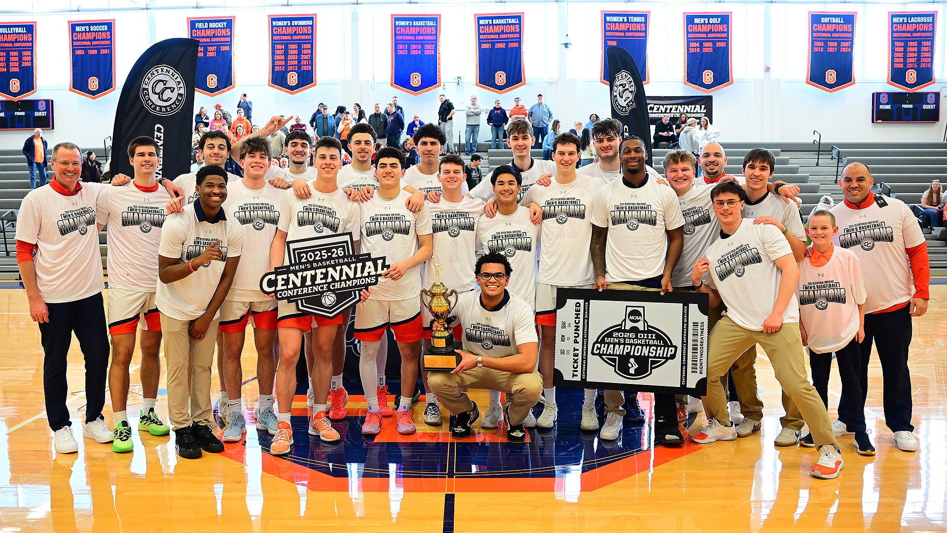 2026 Centennial Conference men's basketball champions