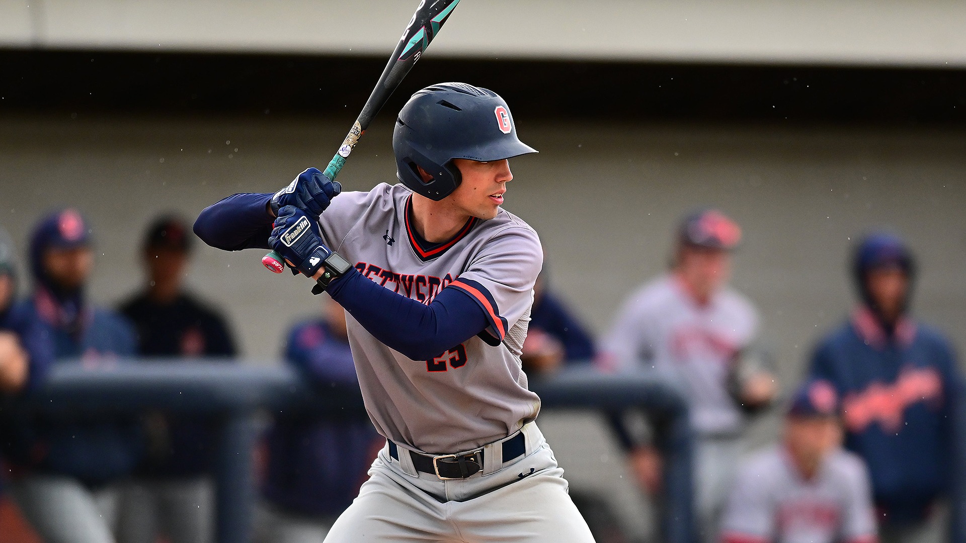 Will Stellato hitting