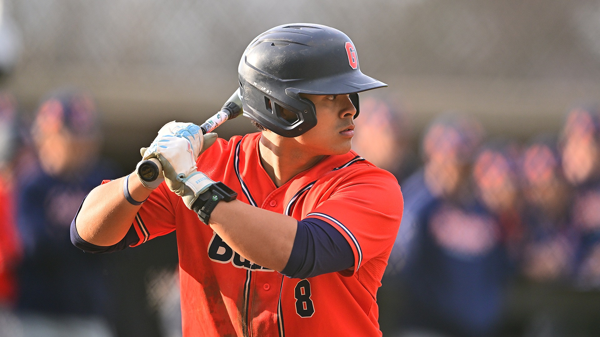 Brendan Laqui hitting