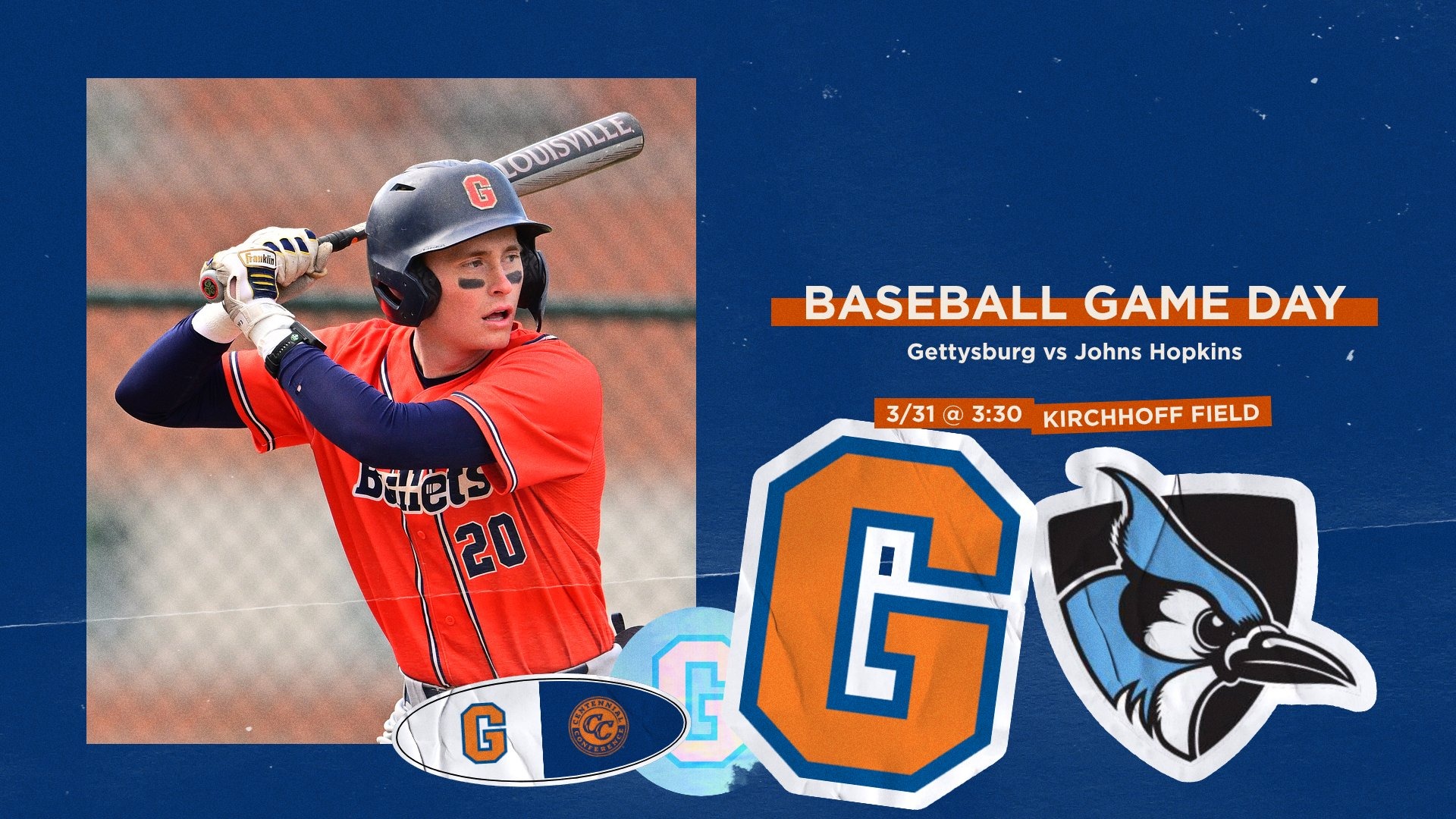 Baseball Game Day vs Johns Hopkins