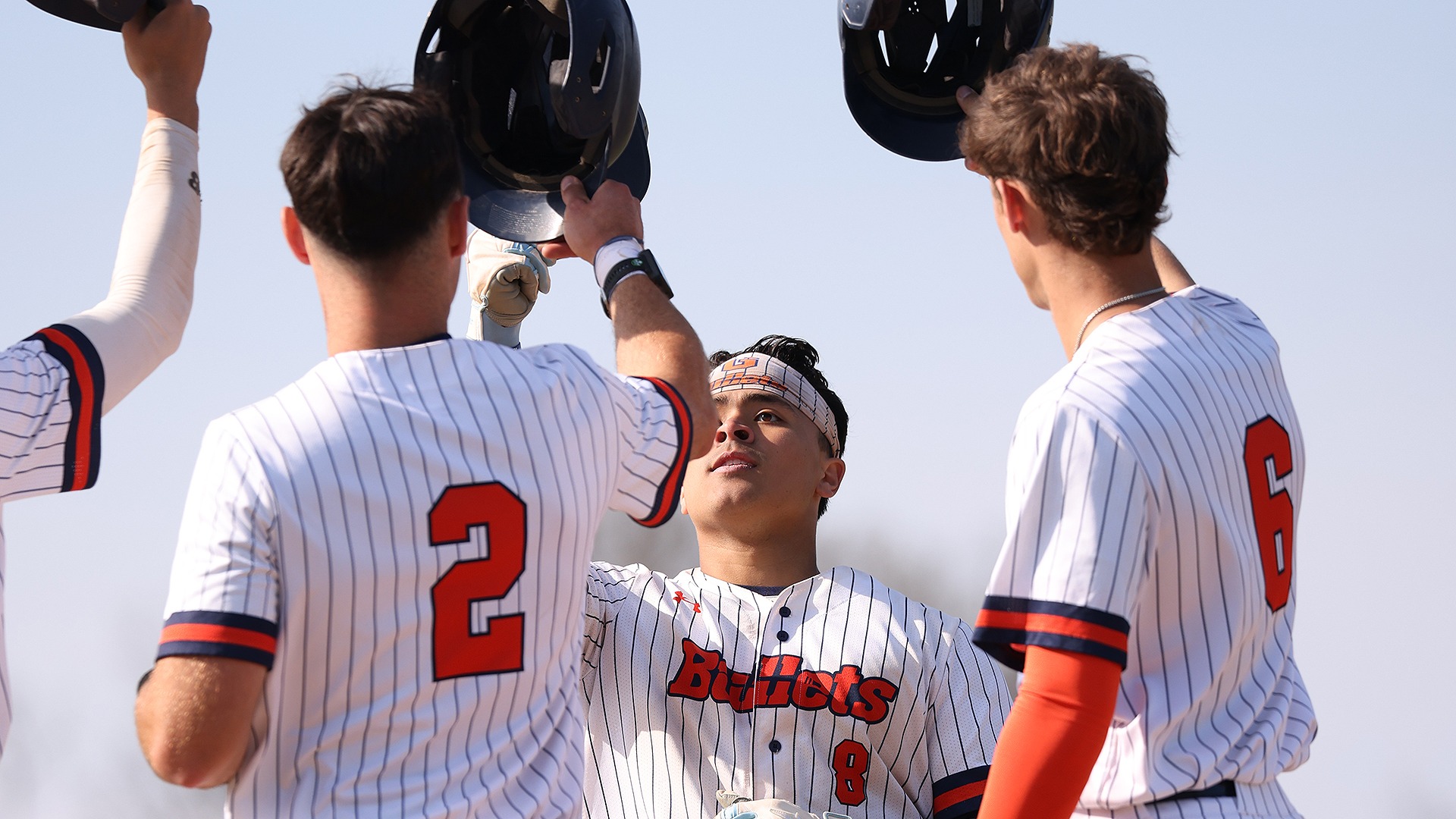 Brendan Laqui celebrates the grand slam