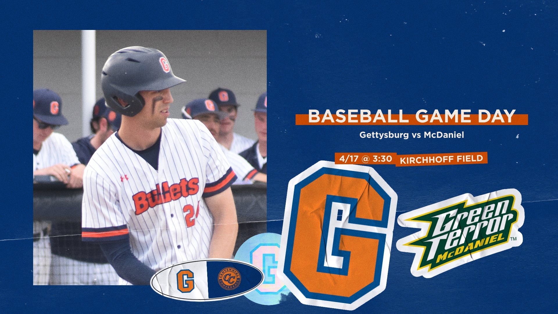 Baseball Game Day vs. McDaniel