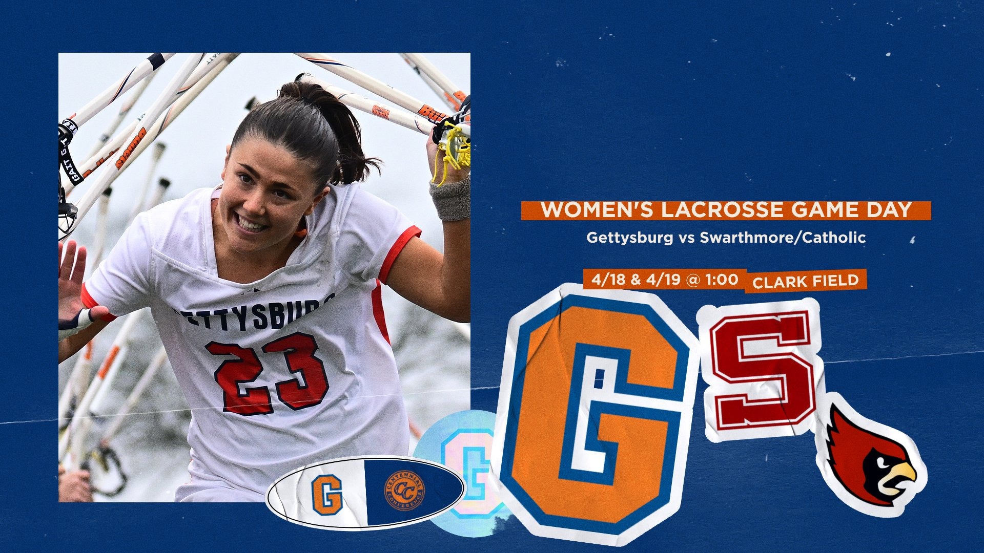 Women's Lacrosse Game Day vs. Swarthmore and Catholic