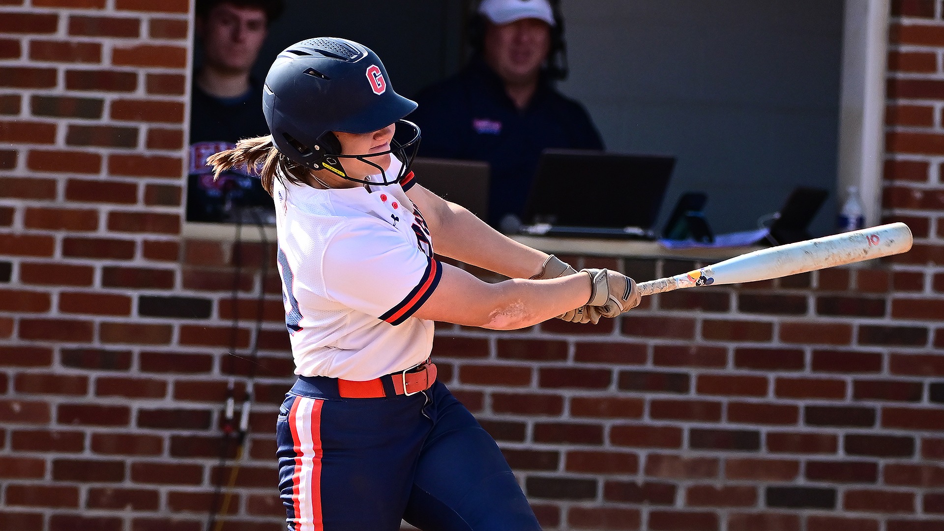 Anika Pelekis hitting