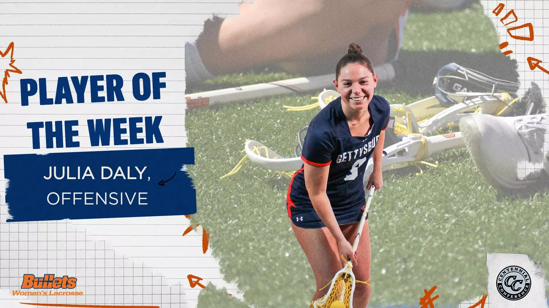 Julia Daly Women's Lacrosse Offensive Player of the Week