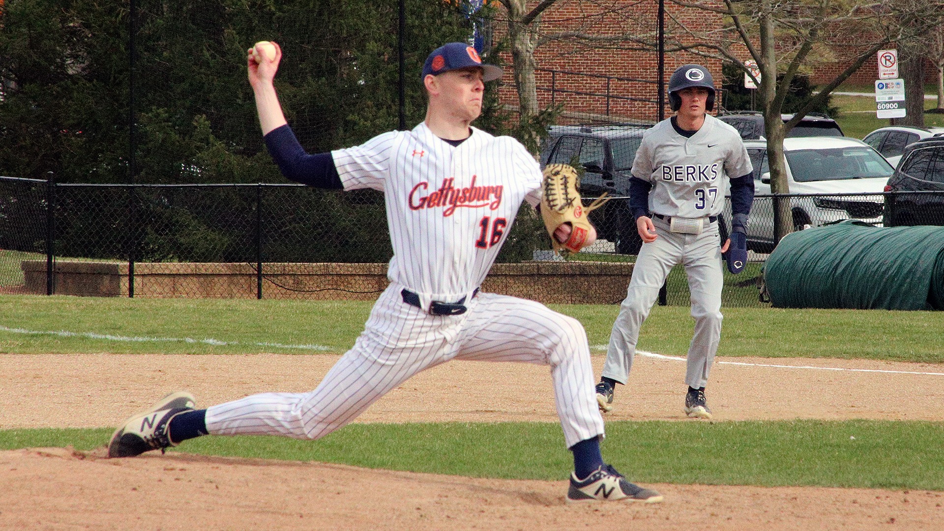 Ryan Wootten pitching