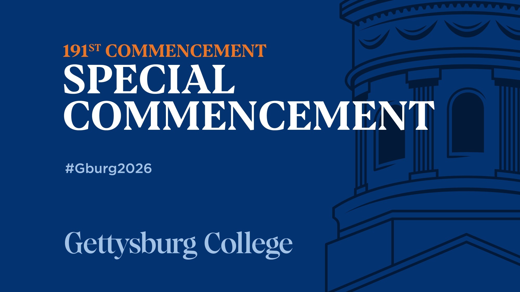 Special Commencement 2026