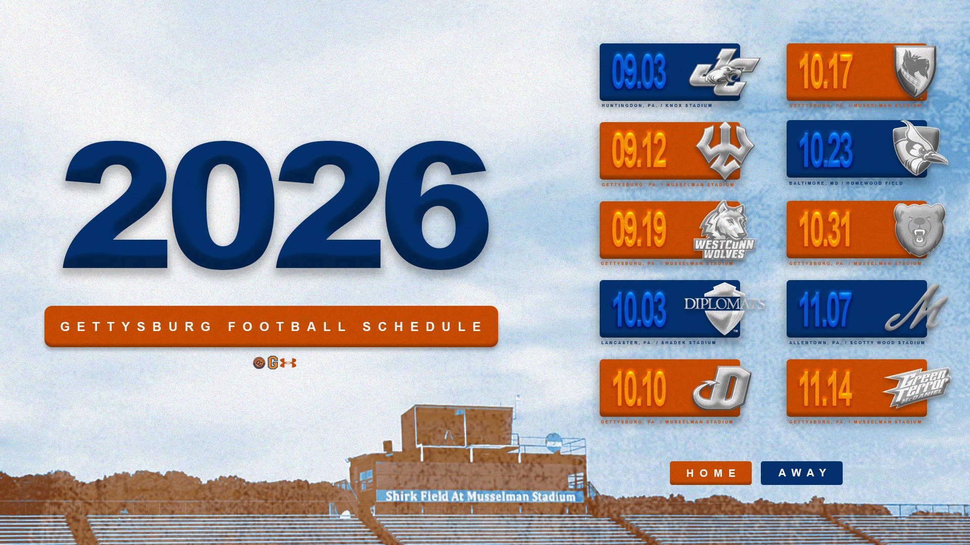 2026 Football Schedule