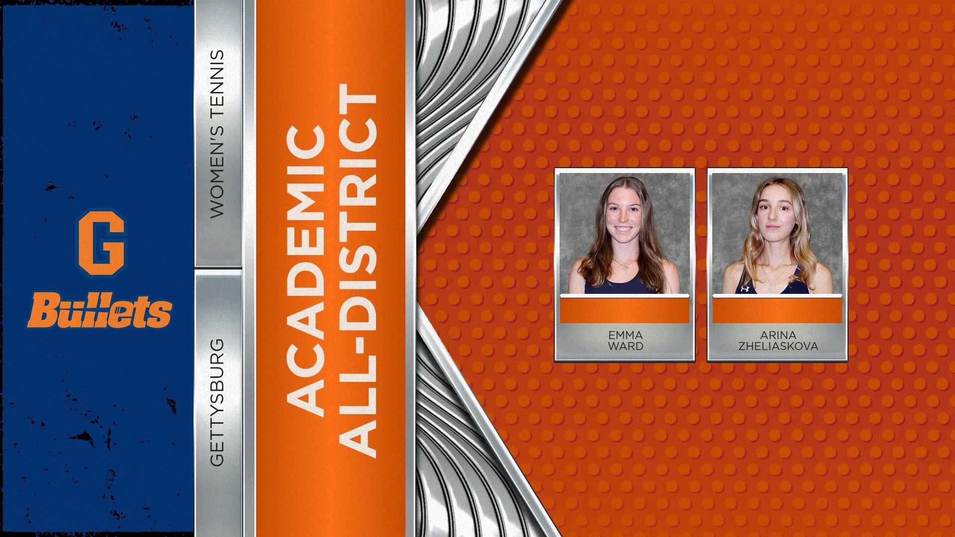 Academic All-District Women's Tennis