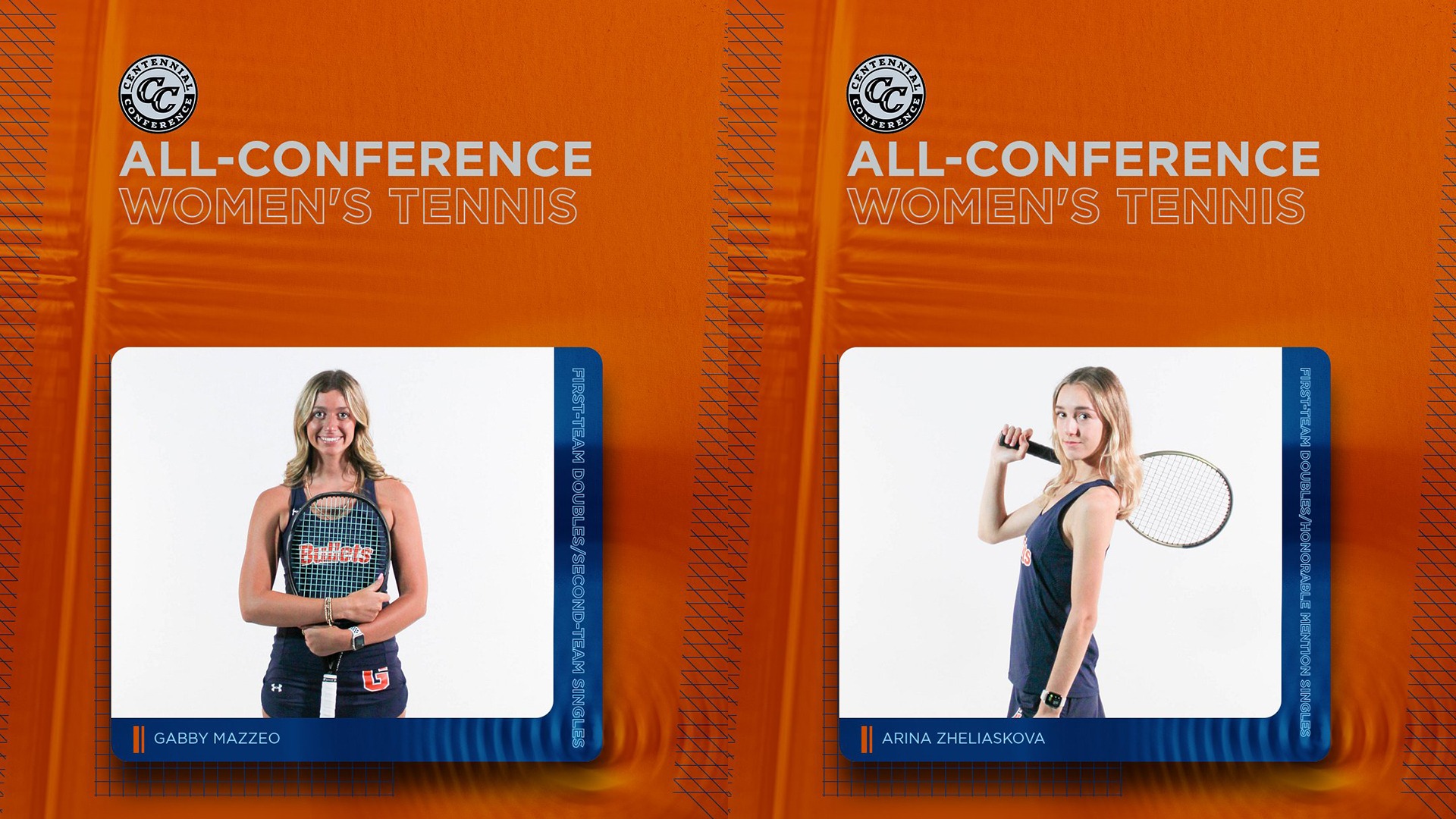 All-Centennial Conference women's tennis