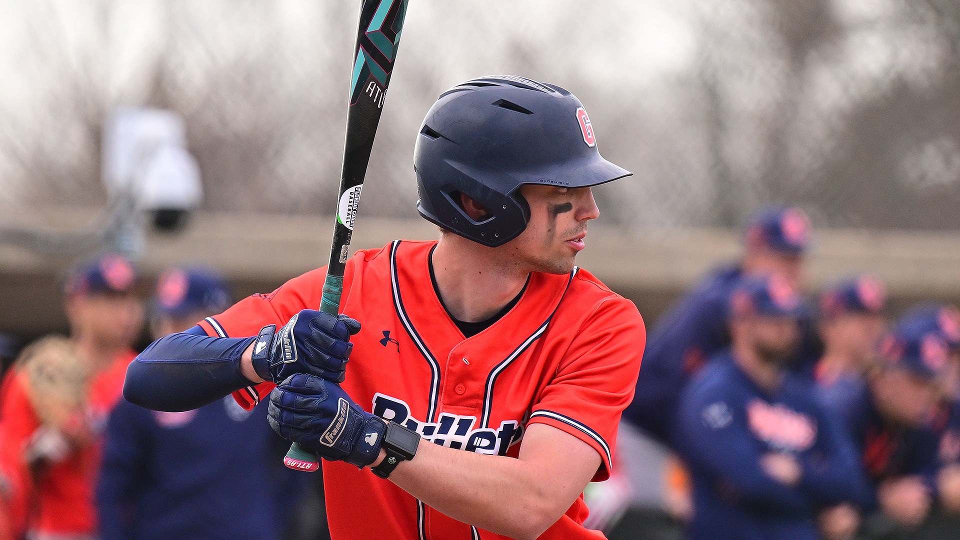 Will Stellato hitting