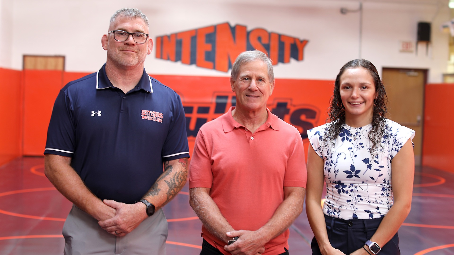 Bob Ortenzio with Chris Haines and Montana DeLawder