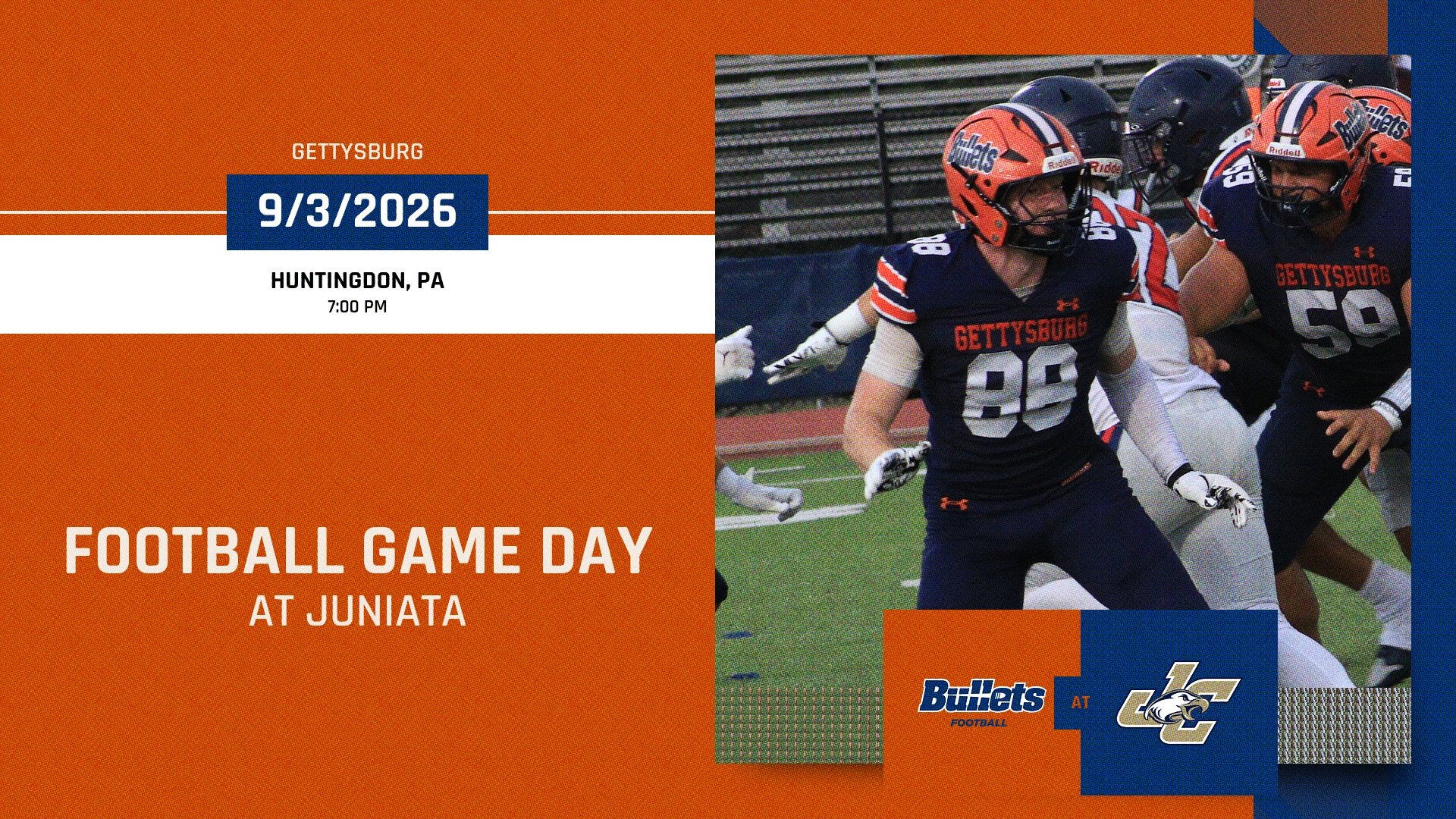 Football Game Day vs. Juniata