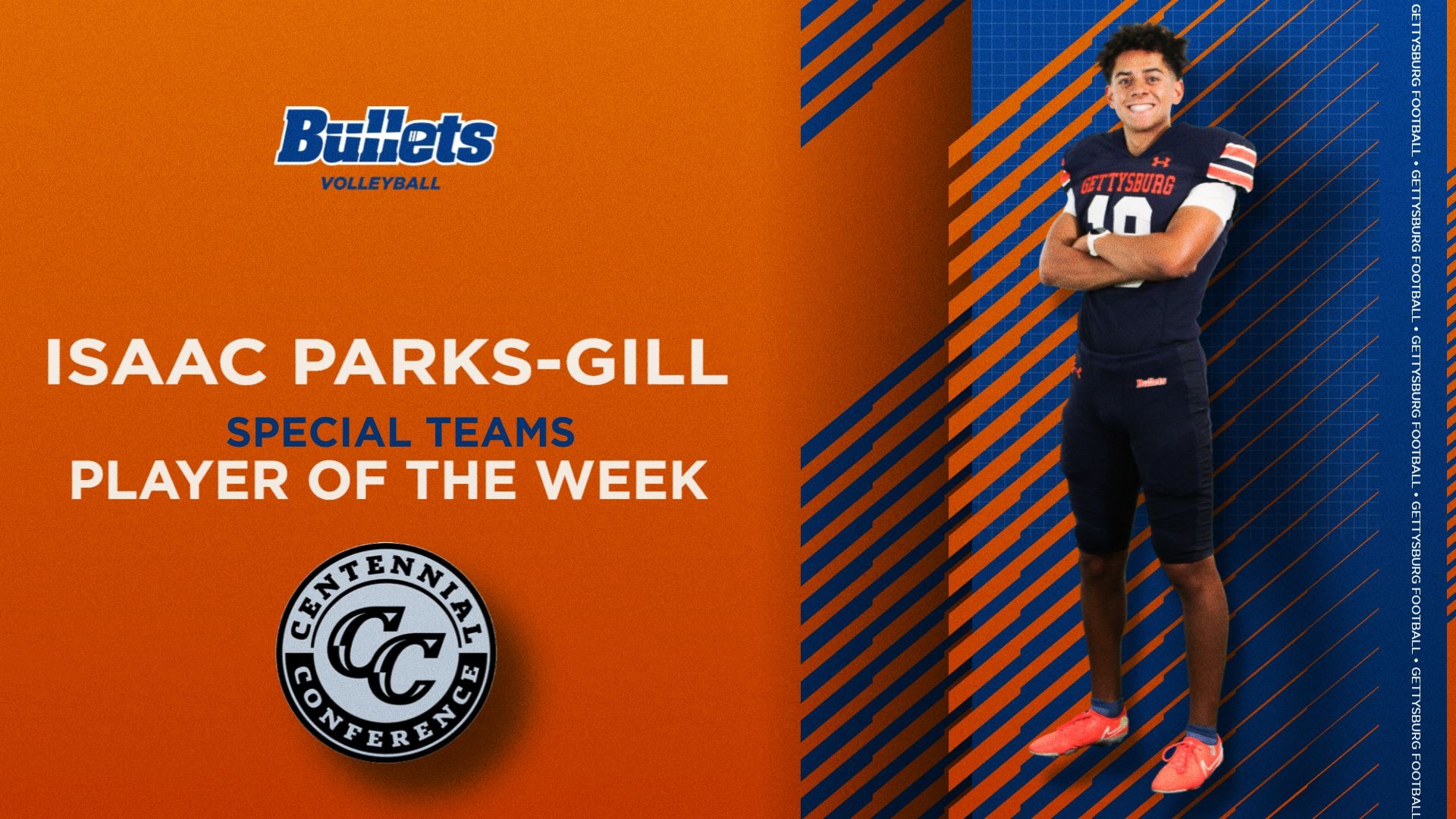 Isaac Parks-Gill Special Teams Player of the Week