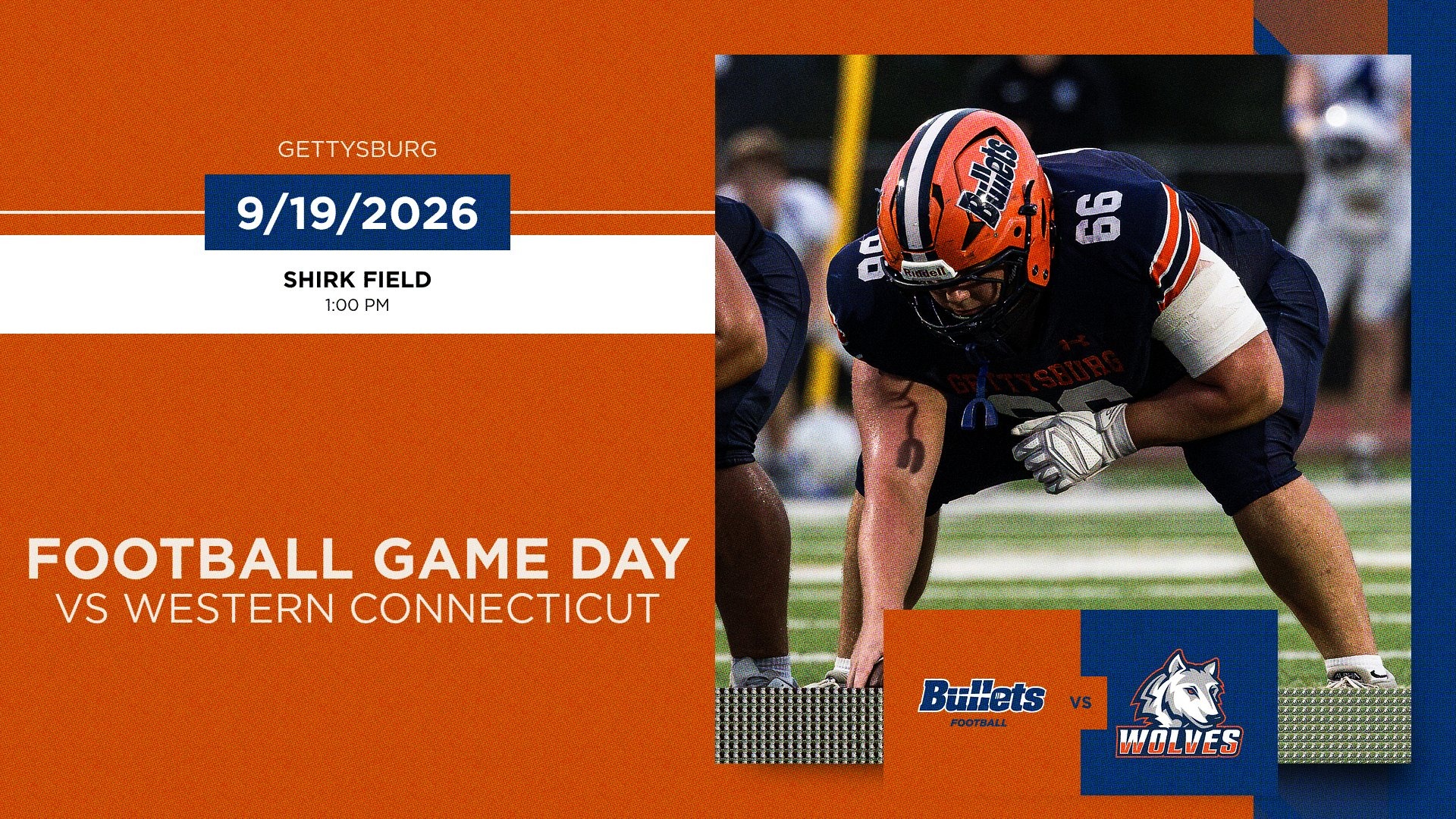 Football Game Day vs. Western Connecticut