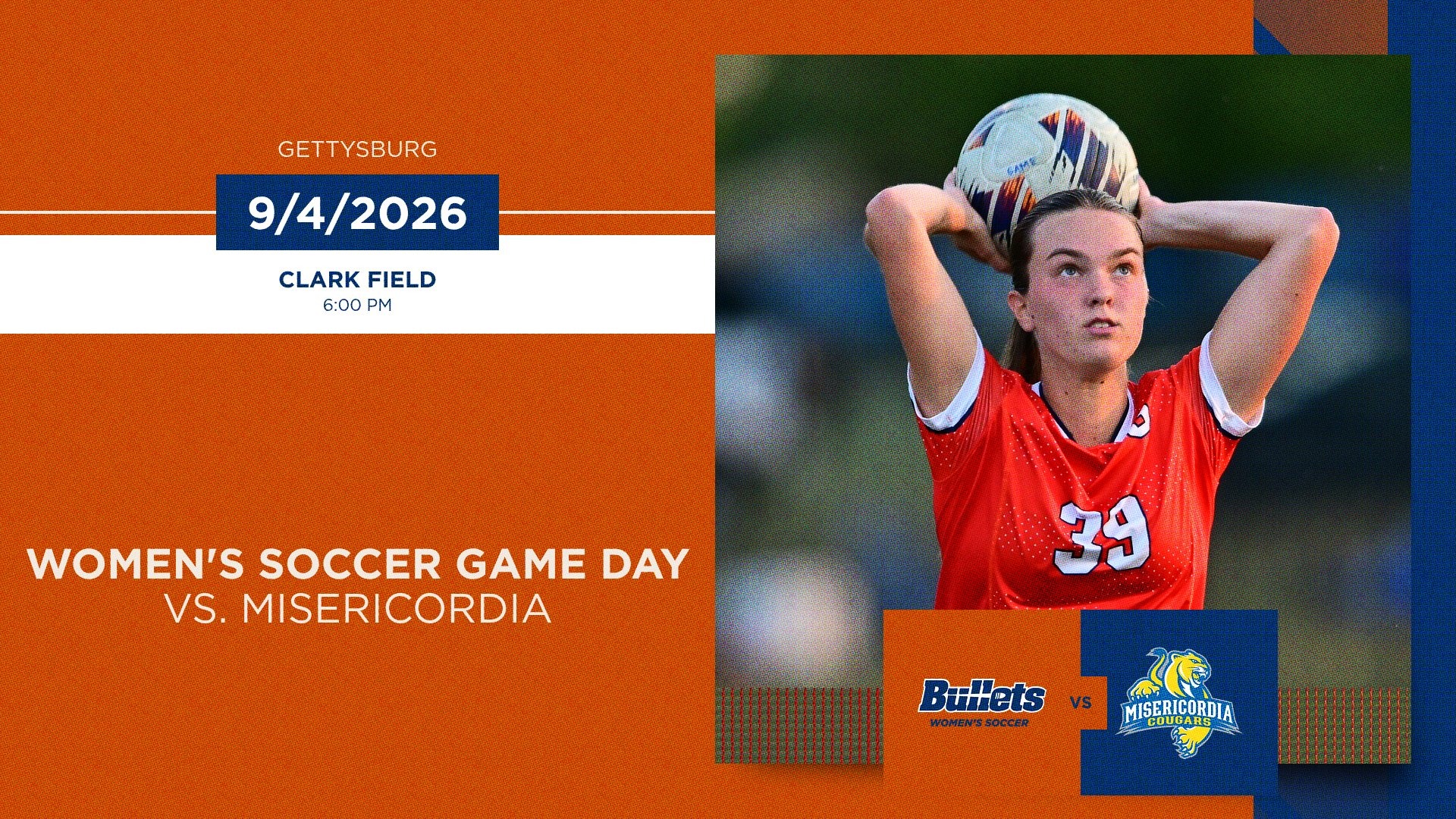 Women's Soccer Game Day vs. Misericordia