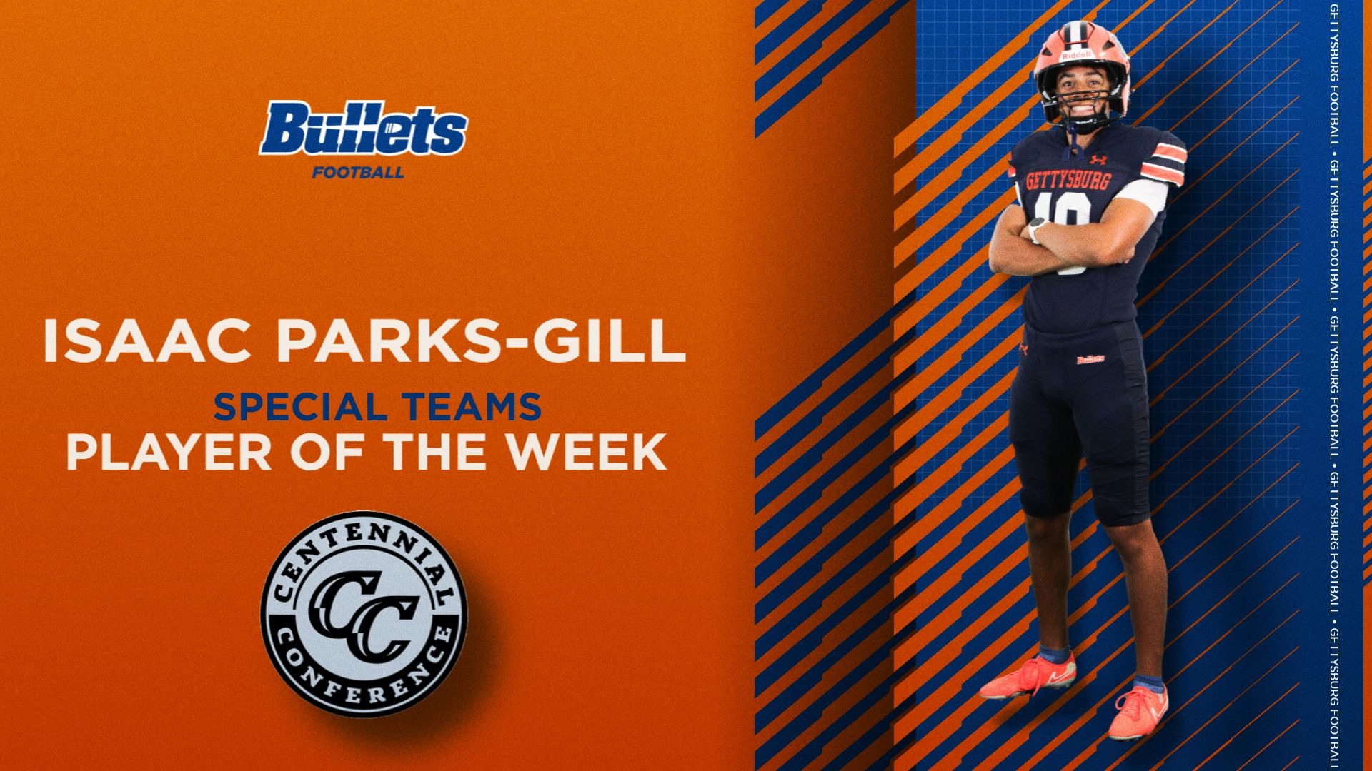 Isaac Parks-Gill Special Teams Player of the Week