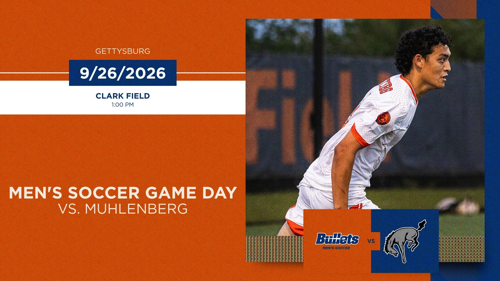 Men's Soccer Game Day vs. Muhlenberg