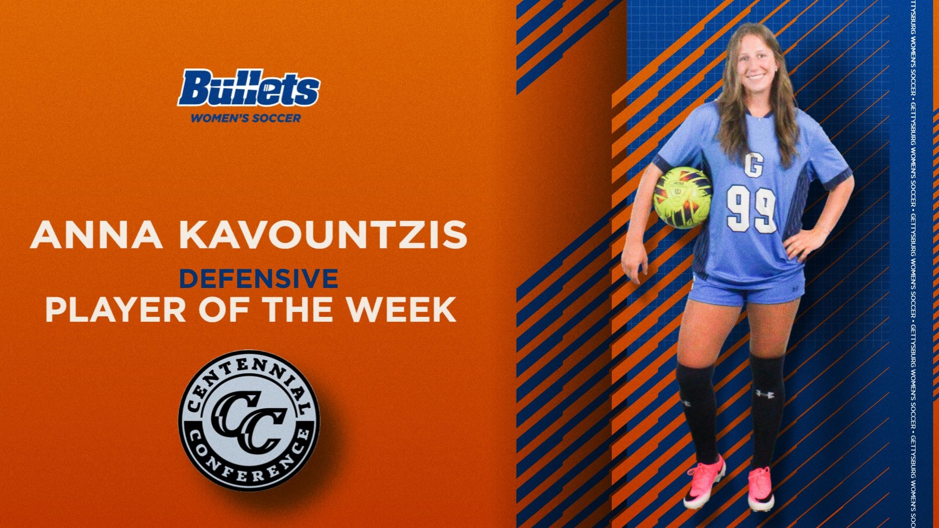 Anna Kavountzis Defensive Player of the Week