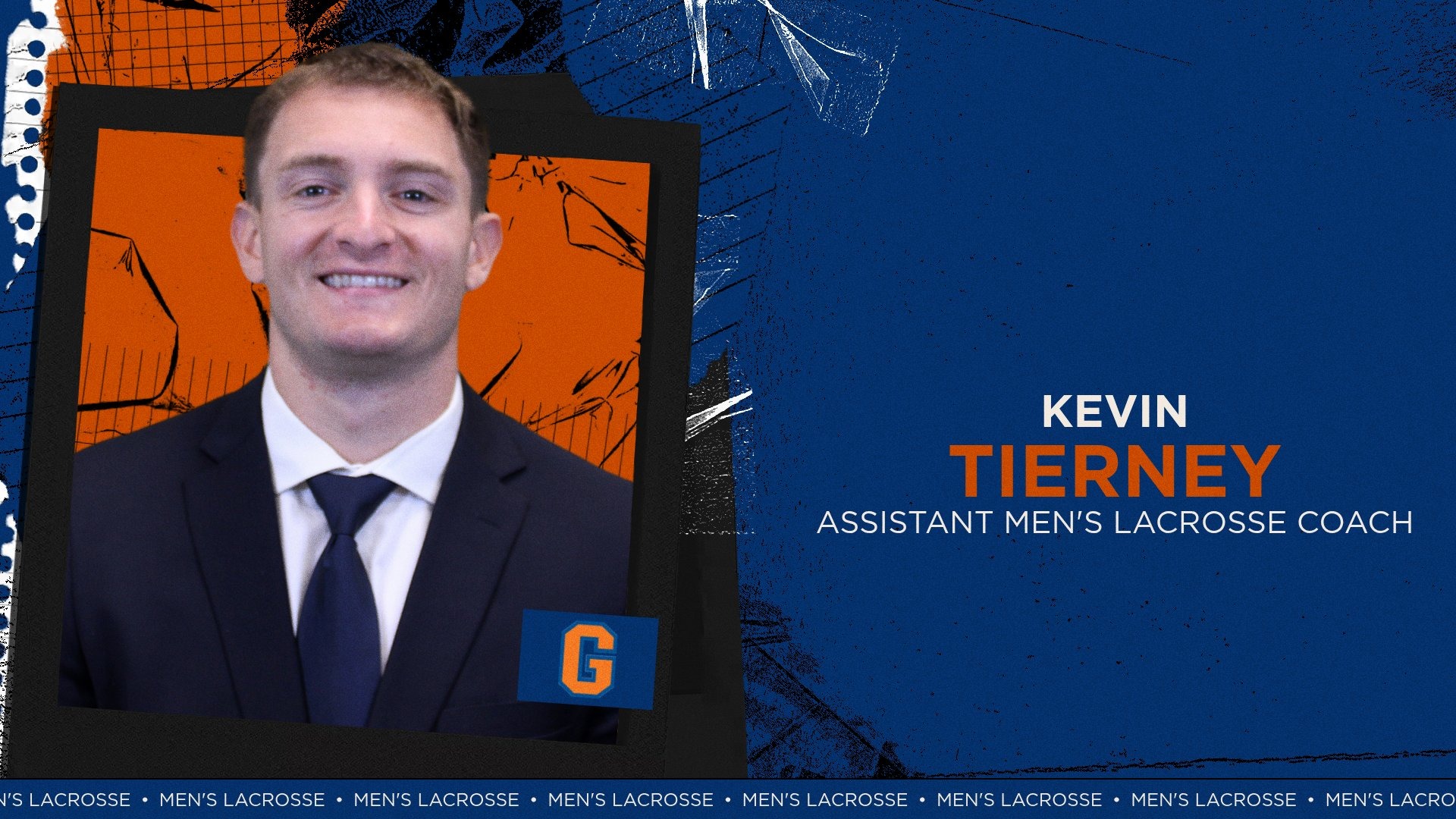 Kevin Tierney Assistant Men's Lacrosse Coach