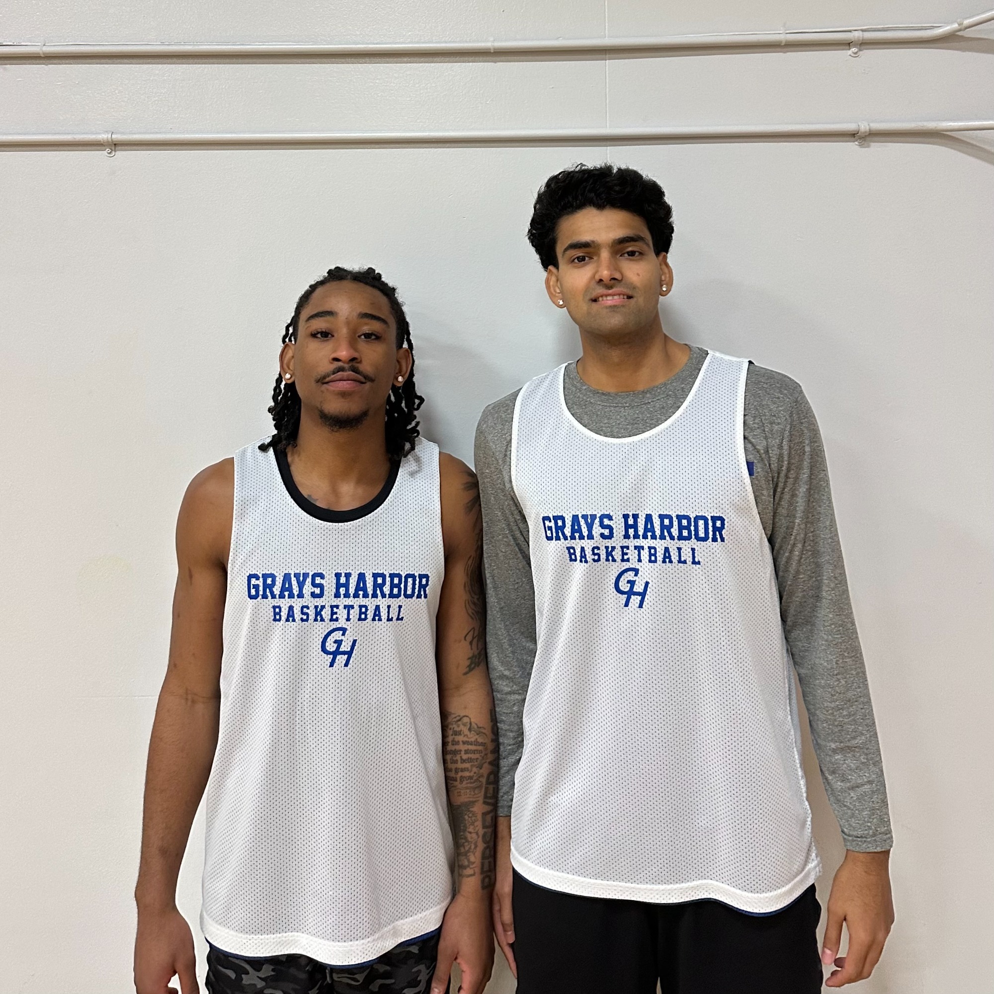 Two GHC standout players of the weekend, Prashant Chouhan and Josh Adamsel Jr.