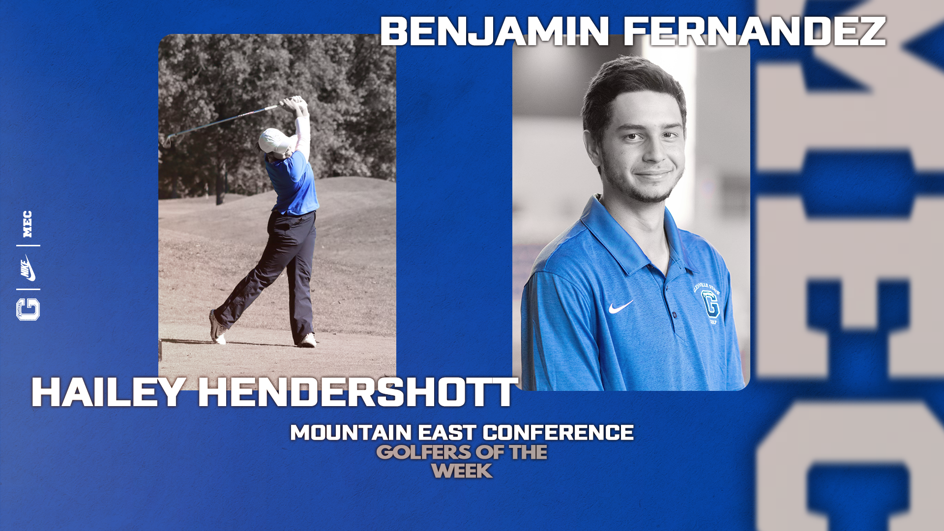 MEC Golfers of the Week