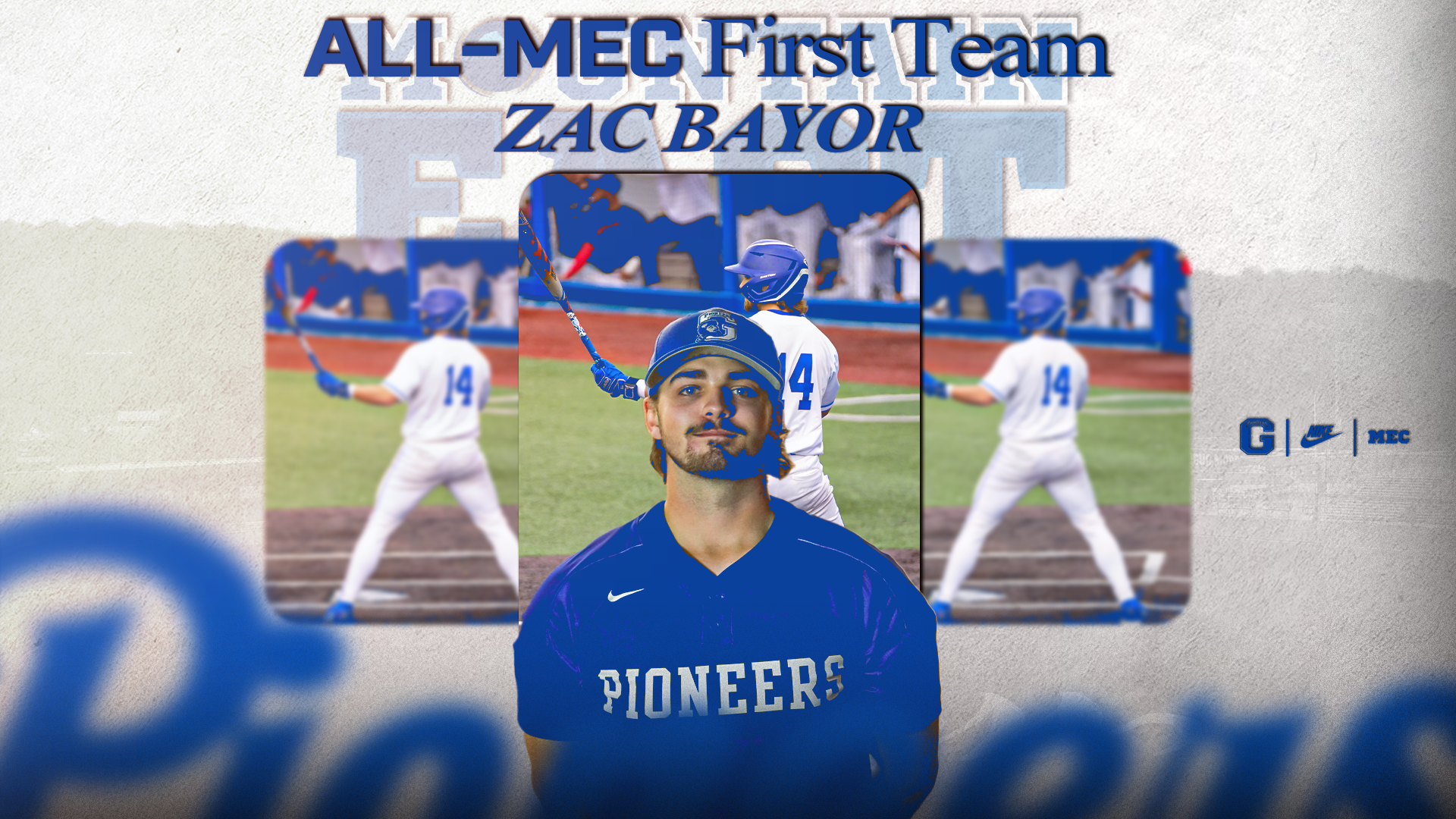 BSB Zac Bayor All-MEC First Team