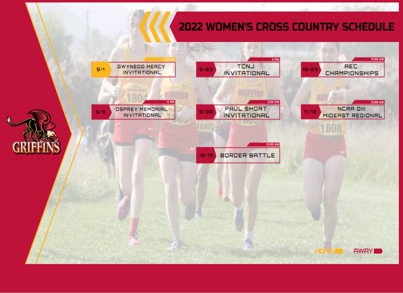 Coach Dare Delights In Release Of 2022 Cross Country Schedules 